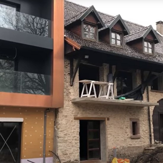 Travaux à L'Auberge Saint-Walfrid (2019)